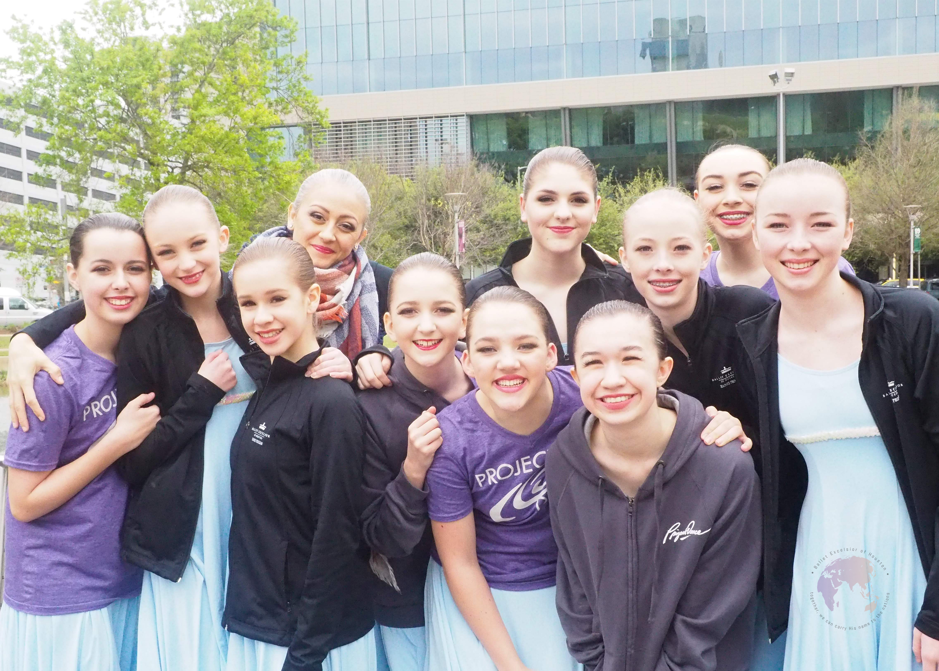 Ballet Excelsior Trainees Dancers at Project Dance Houston
